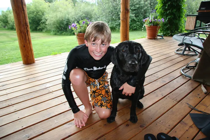 Frank, growing up